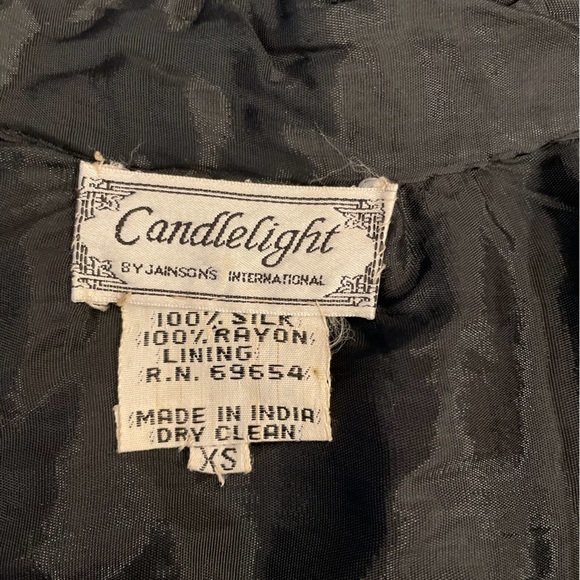 BLACK BOMBER JACKET - Picture 7 of 9